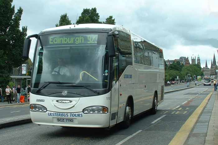 Ulsterbus Tours Scania K114IB Irizar Century 110